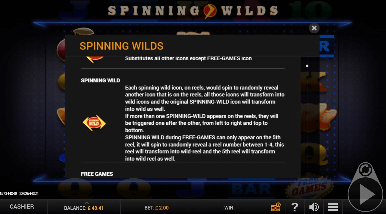 Spinning Wilds 4
